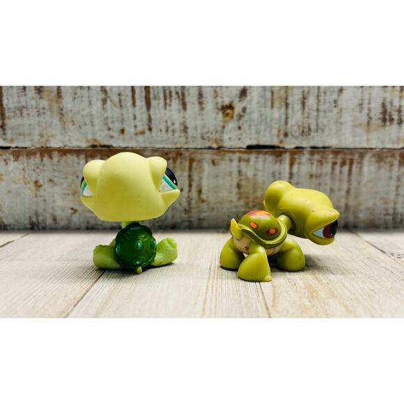 Littlest Pet Shop LPS Vintage Lot of Turtles Tortoises EUC - Picture 2 of 3